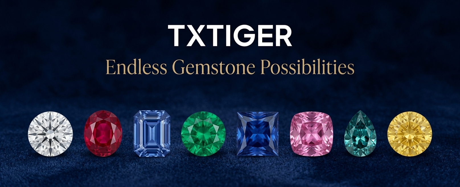 TXTIGER Endless Gemstone Possibilities