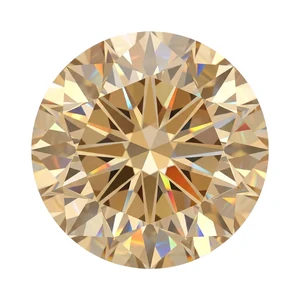 Champagne Moissanite